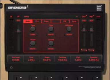 混响 – Overloud BREVERB 2 v2.1.17-TeamCubeadooby