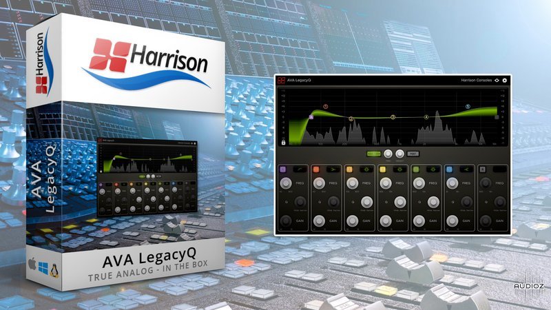 频谱压缩插件-Harrison AVA Spectral Compressor v1.1.0[WiN]